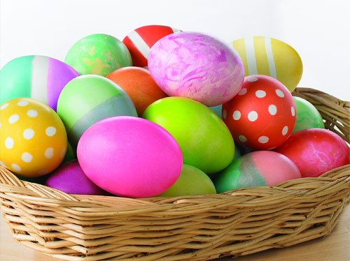colorful eggs