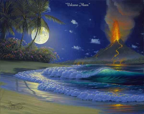 ليلة بركانية