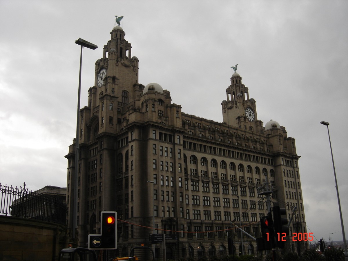 بريطانيا مبنى في مدينة liverpool