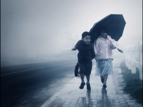 running_through_the_mist