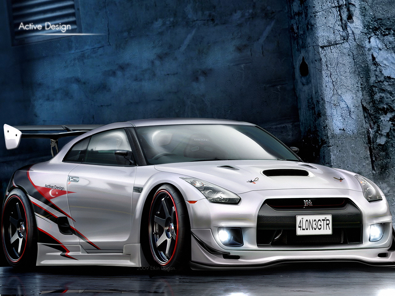 skyline gtr35 design