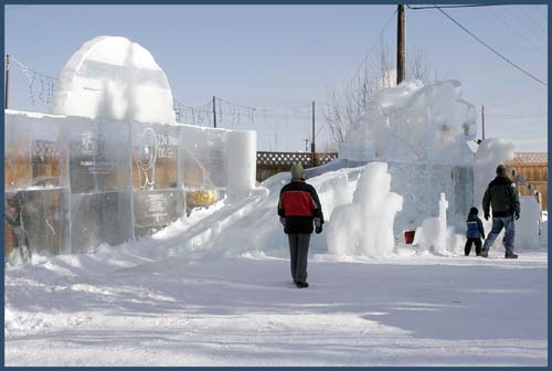 مدينة ثلجية